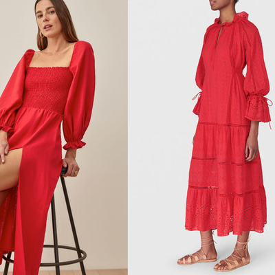 18 Red Dresses To Buy This Season