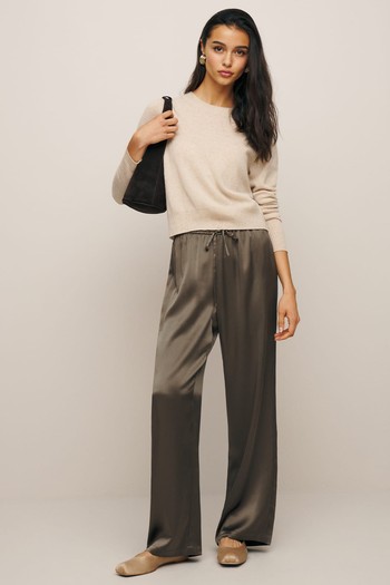 Olina Silk Pants from Reformation