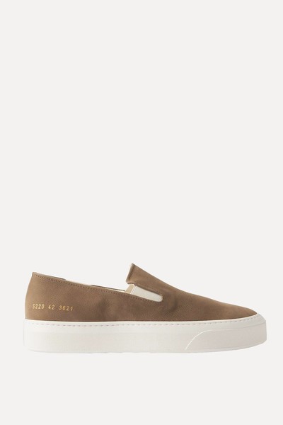 Nubuck Slip-On Sneakers from Common Projects 