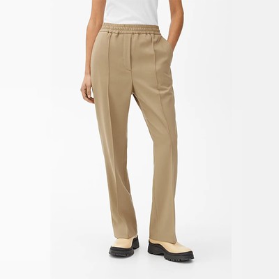 Elastic Waist Wool Trousers from Arket