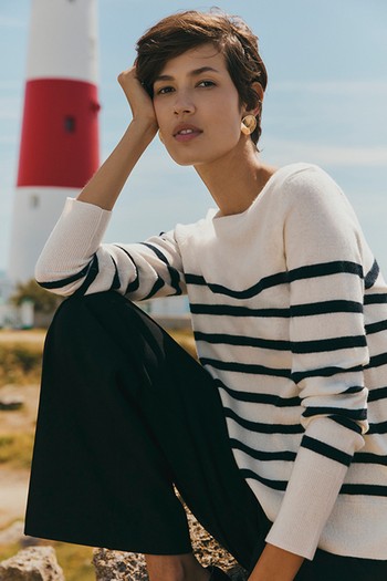 Eastnor Cotton Stripe Jumper