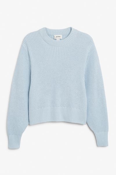 Puffed Sleeve Sweater from Monki