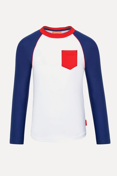 Colour Block Rash Vest from Sunuva