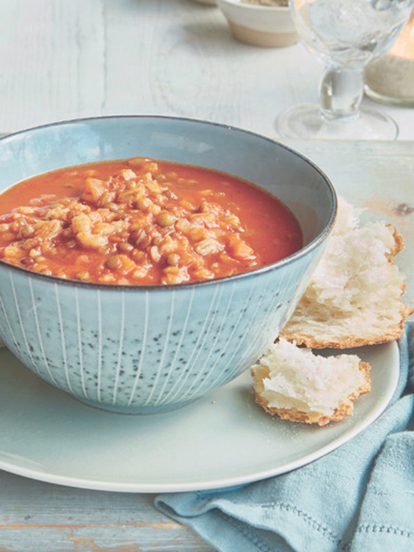 Puy Lentil & Pearl Barley Soup