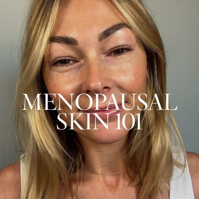 MENOPAUSAL SKIN & THE 3 INGREDIENTS YOU NEED.

Post menopause, as oestrogen levels drop, women produ