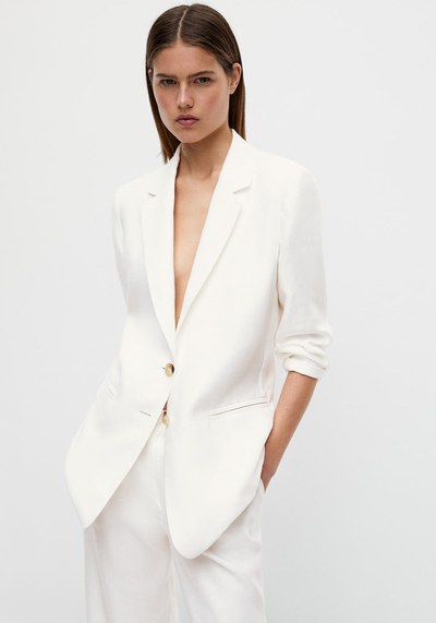 Linen Blazer from Massimo Dutti