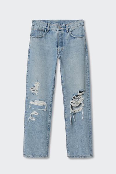 Straight Low-Waist Jeans
