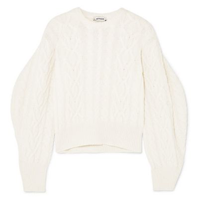 Cable-Knit Wool Sweater from Attico