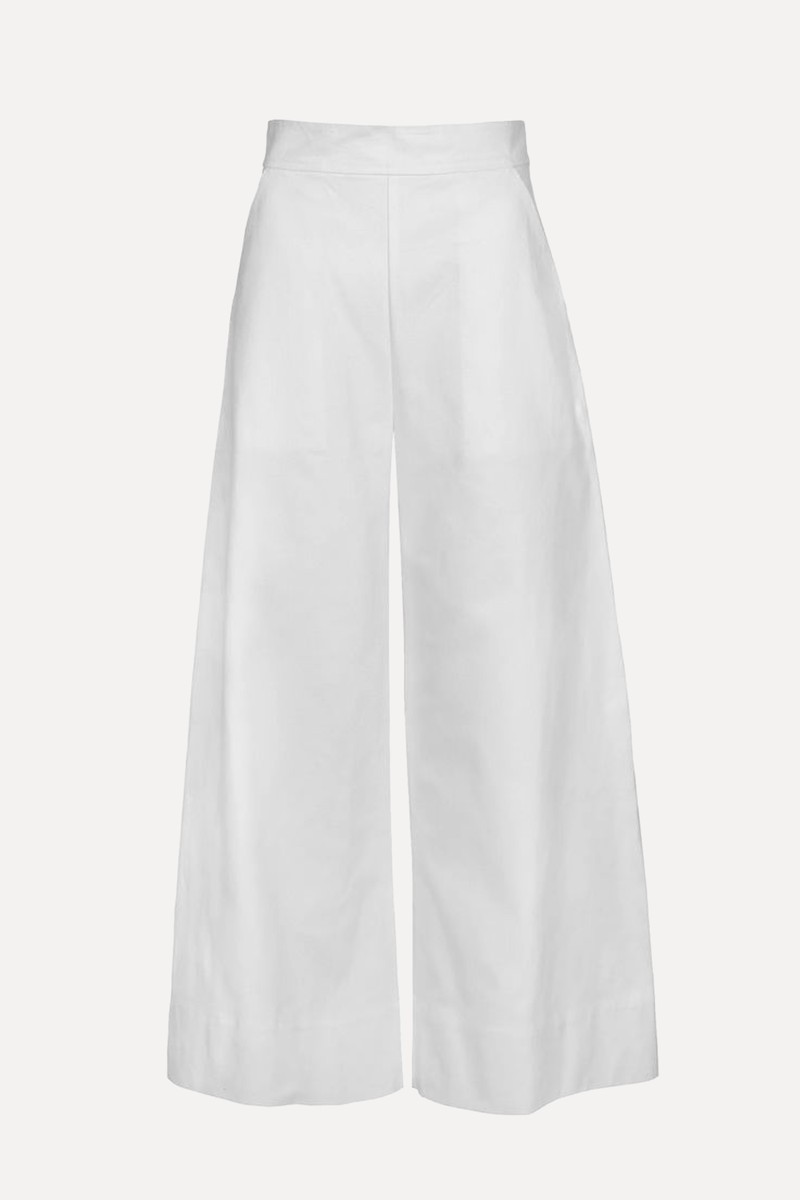 Greta Cotton Drill Trousers from Mondo Corsini