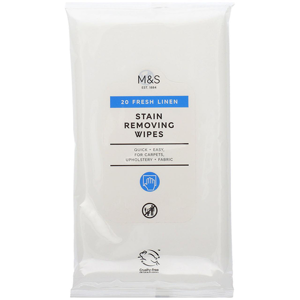 Fresh Linen Stain Removing Wipes from M&S