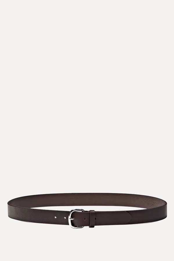 Soft Nappa Leather Belt from Massimo Dutti