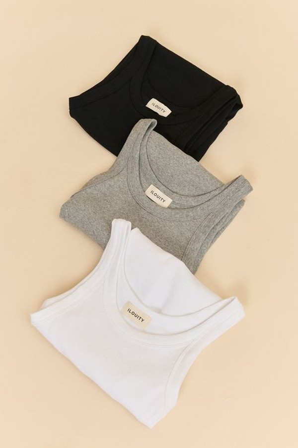Ribbed Pregnancy Tank