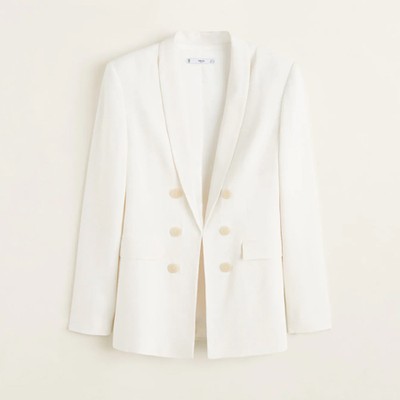 Structured Crepe Blazer from Mango