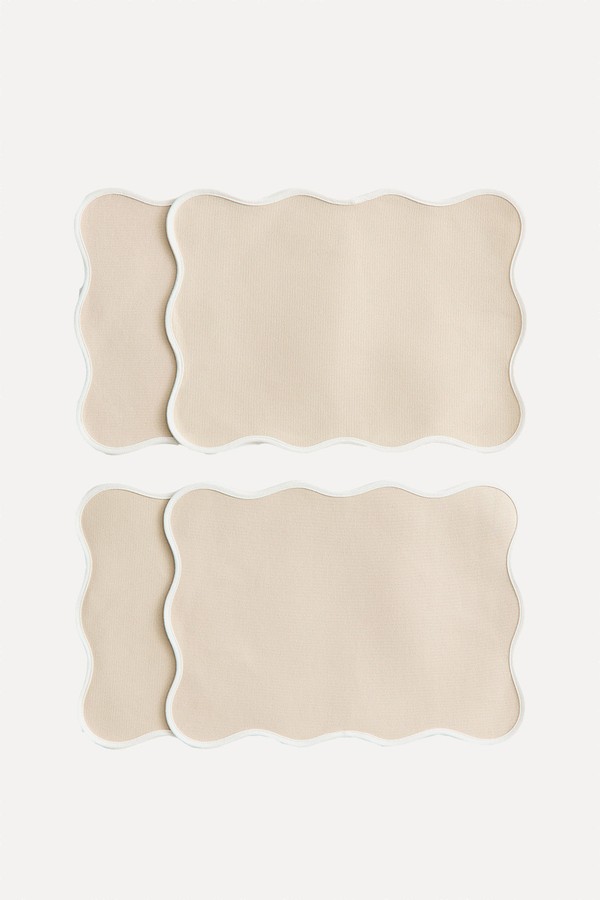 Set Of 4 Water-Repellent Place Mats