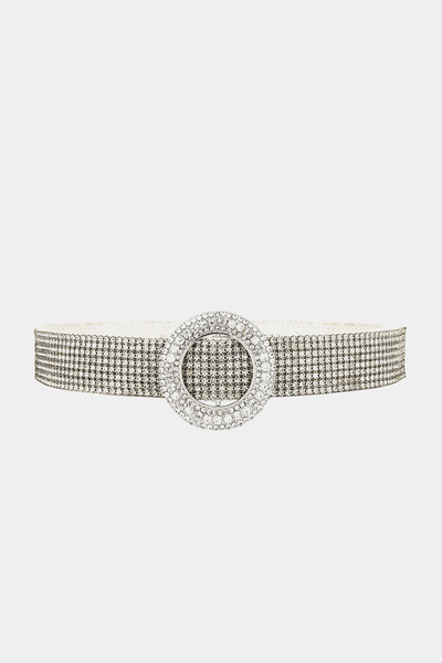 Elora Rhinestone Buckle Belt from Below The Belt 