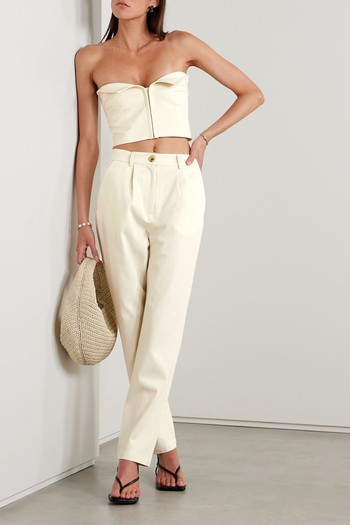 Dita TENCEL Lyocell & Organic Cotton-Blend Twill Straight-Leg Pants from Mara Hoffman + NET SUSTAIN