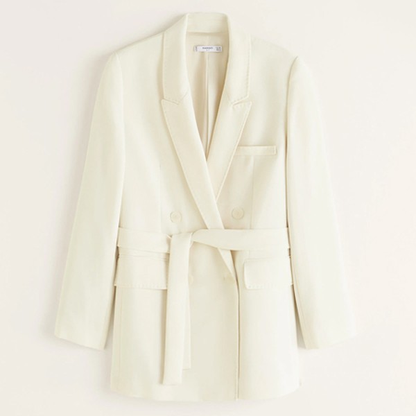 Tie Wast Blazer from Mango