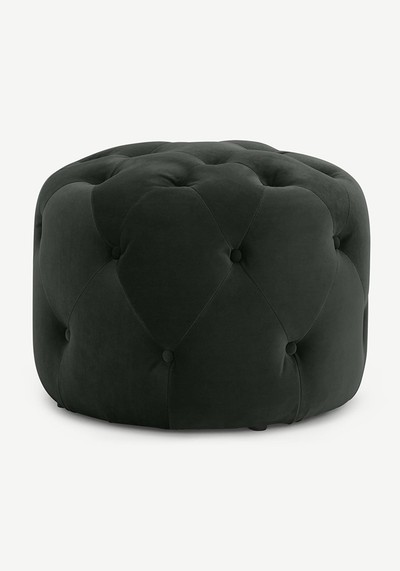 Hampton Round Pouffe