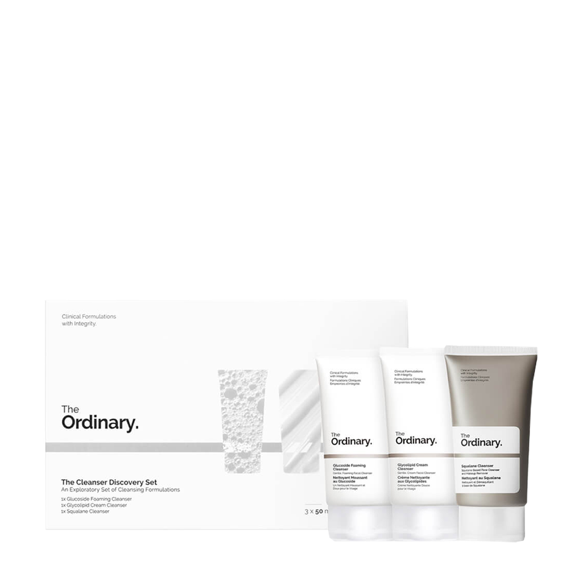 Cleanser Discovery Set from The Ordinary