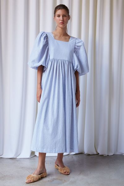 Peggy Dress Ibiza Blue from The Label Edition