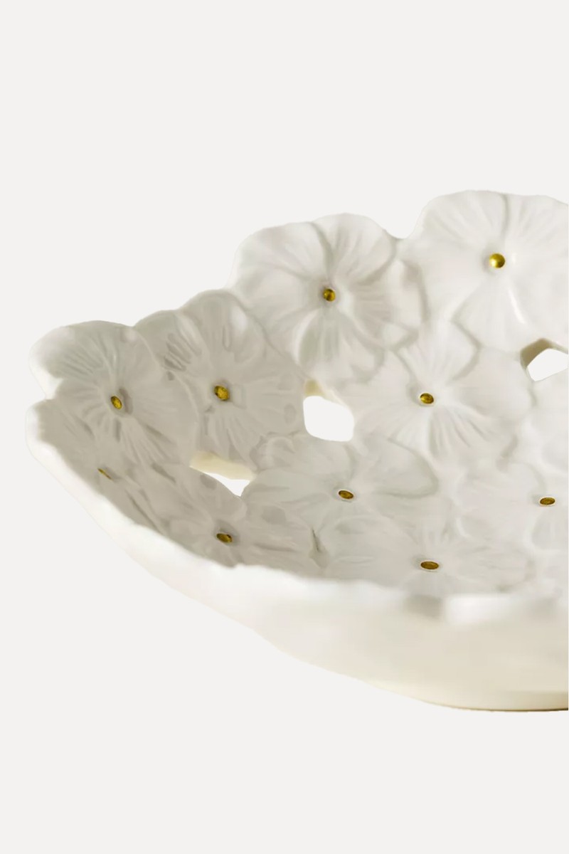 Ceramic Flower Bowl