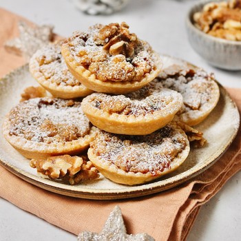 Clementine & Walnut Streusel Mince Pies