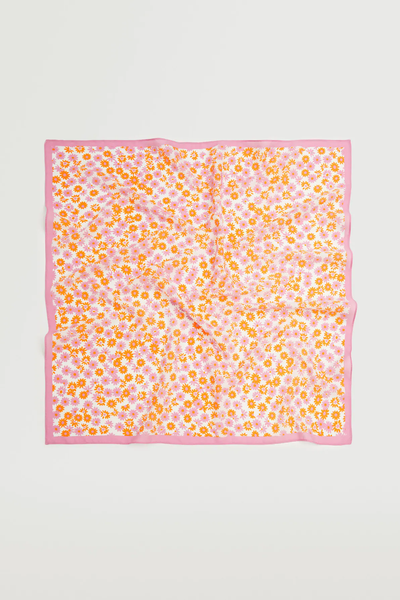 Floral Printed Scarf from Mango