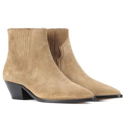 Derlyn Suede Ankle Boots from Isabel Marant