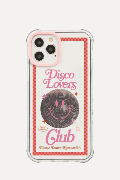 Hollie Graphik X Skinnydip Disco Lovers Club Shock Iphone Case from Skinnydip London
