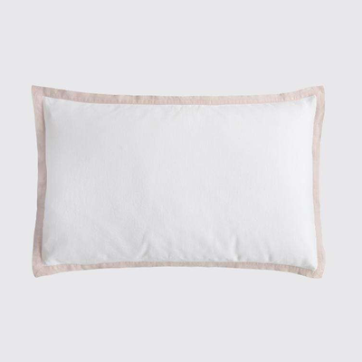 Rose Linen Breakfast Pillow