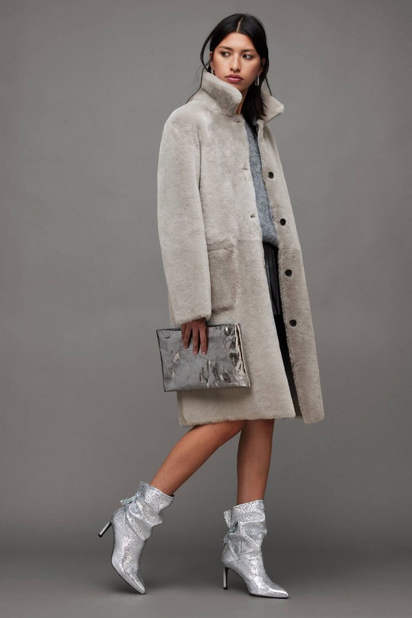 Serra 2-In-1 Reversible Shearling Coat