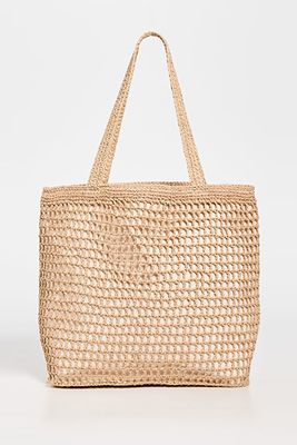 The Transport Tote: Straw Edition from Madewell