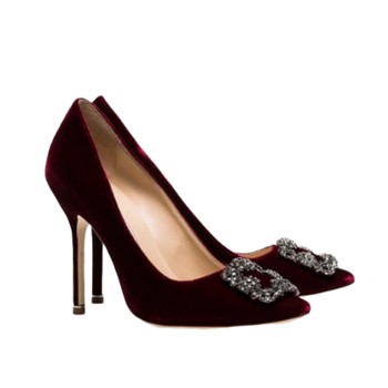 Hangsi 105 Velvet from Jimmy Choo