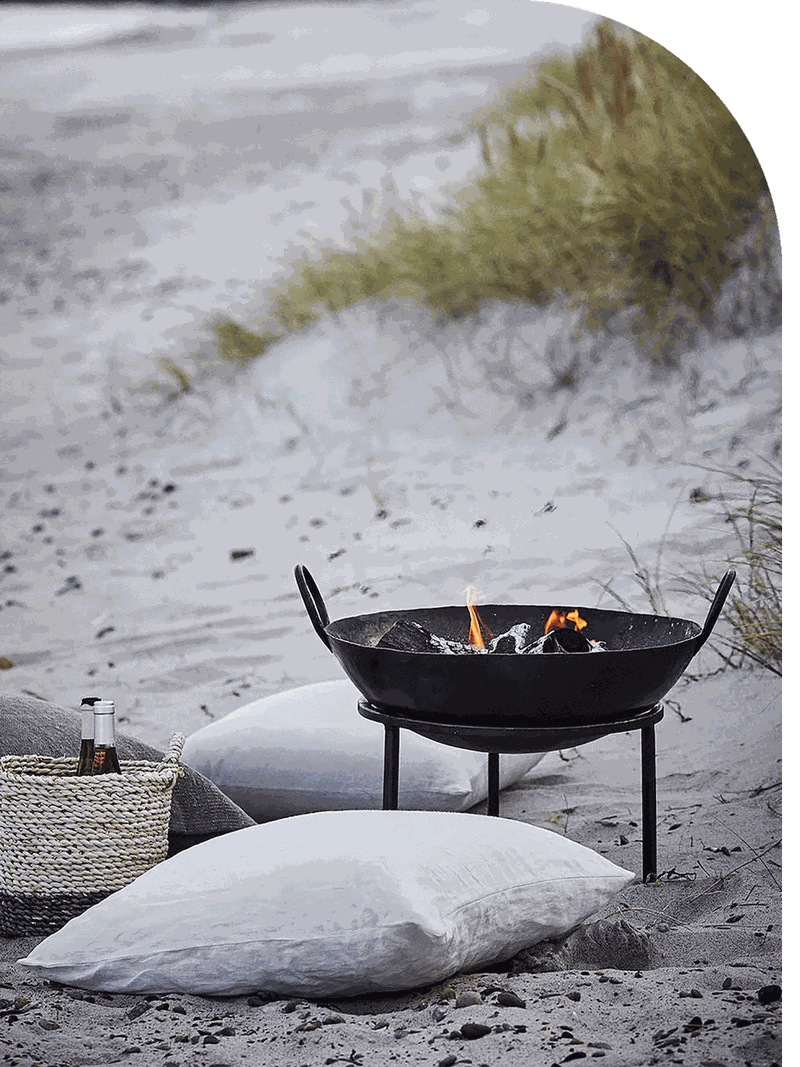 Tall Iron Firepit from £329