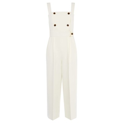 Wide-Leg Tailored Jumpsuit