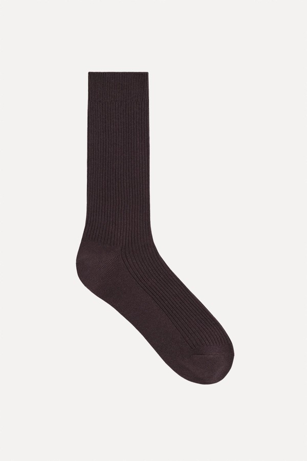 x from Ribbed Socks, £7 | COS