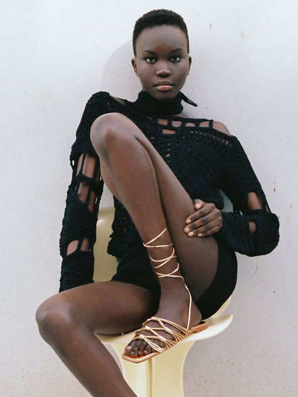 22 Pairs Of Gold Flats We Love