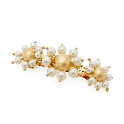 Daisy Faux-Pearl Embellished Hair Clip from Rosantica By Michela Panero
