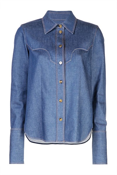 Denim Button Shirt from Khaite