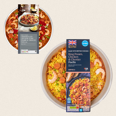 King Prawn, Chicken & Chorizo Paella from Specially Selected