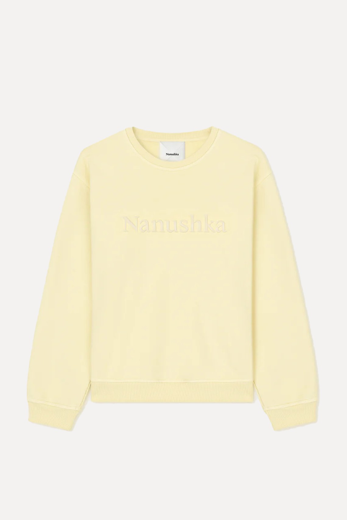 Remy Cotton-Fleece Sweatshirt from Nanushka