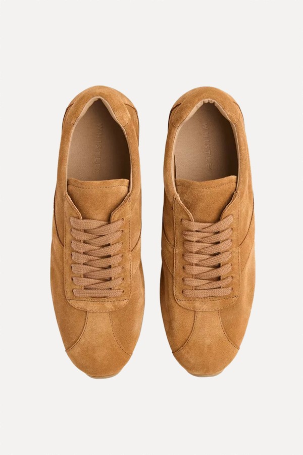 Lace Up Suede Trainers from Whistles 