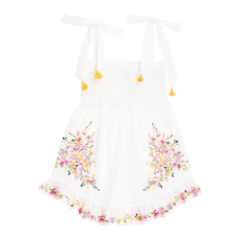 Mae Floral Embroidered Cotton Dress from Zimmermann