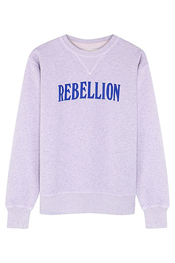 Rise Printed Cotton-Blend Sweatshirt from Isabel Marant Etoile