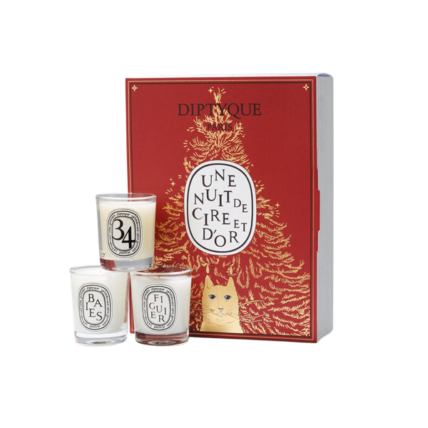 Surprise Set With 3 Miniature Candles from Diptyque
