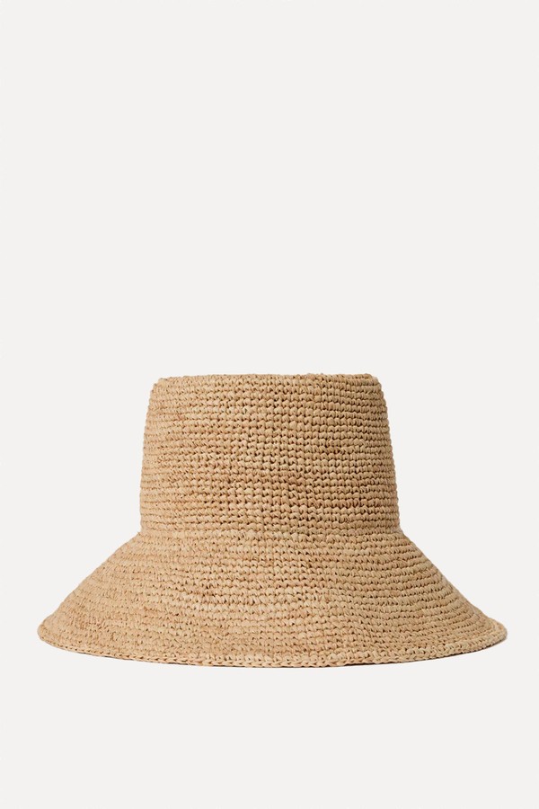 Straw Bucket Hat from Jigsaw
