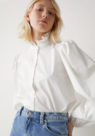 Frill Collar Blouse