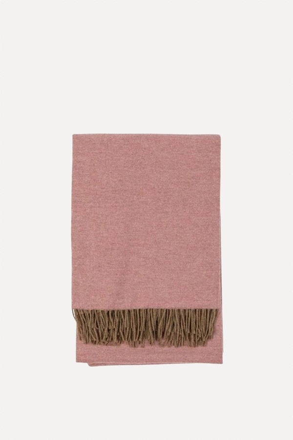Two Tone Merino Throw from Heal’s