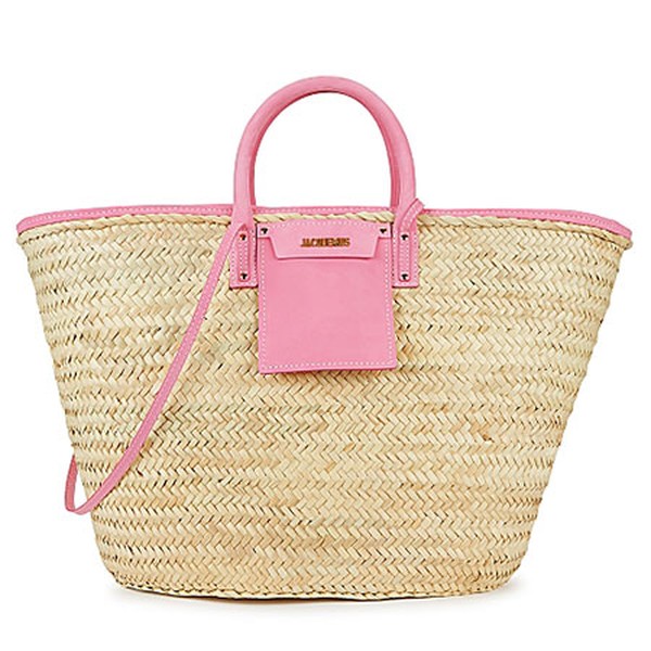 Le Panier Soleil Raffia Basket Bag from Jacquemus