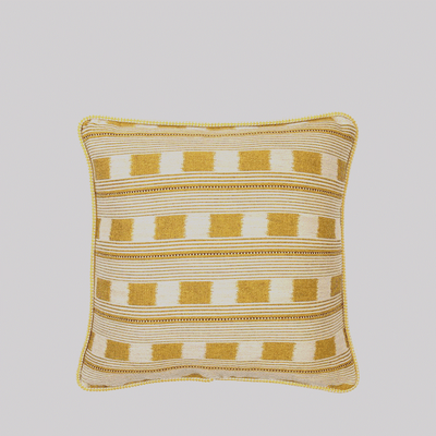 Lemon Lost & Found Cushion from Christopher Farr
